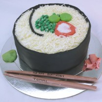 Food - Sushi Cake (D, V)